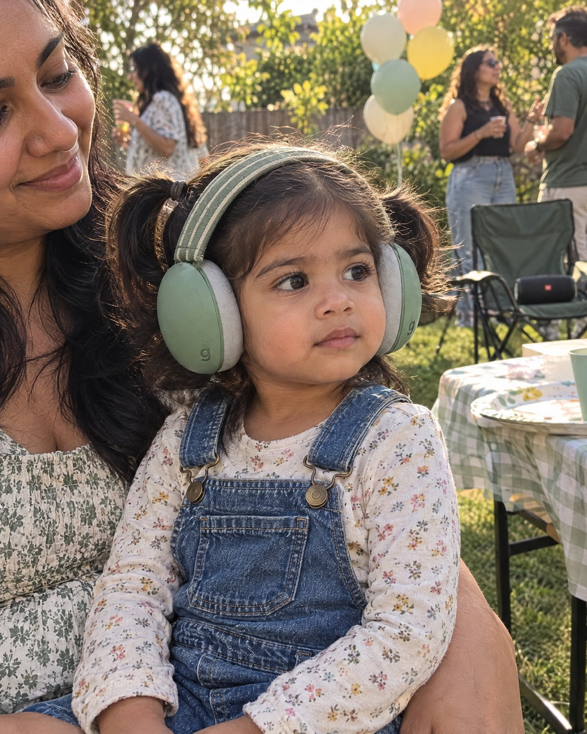 Gentle HushMuffs at home